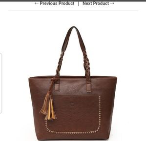 Elim & Paul Brown Tote Bag